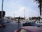 Ville de Sousse : La route en face de la mdina .