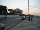  Ville de Sousse : Route longeant la plage..